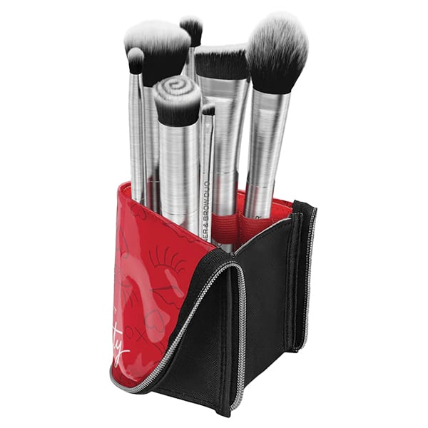 Mirabella Make It Pretty Professional Makeup Brush Set & Travel Case