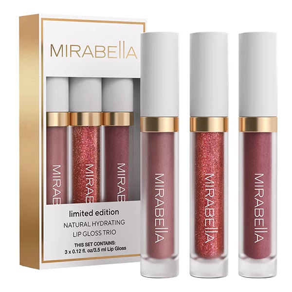 Mirabella Limited Edition Hydrating Lip Gloss Trio