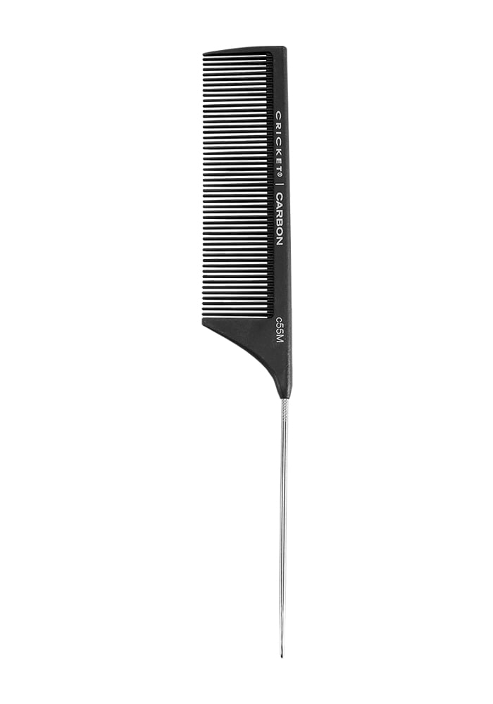 Carbon Metal Medium Tooth Tail Comb C55M