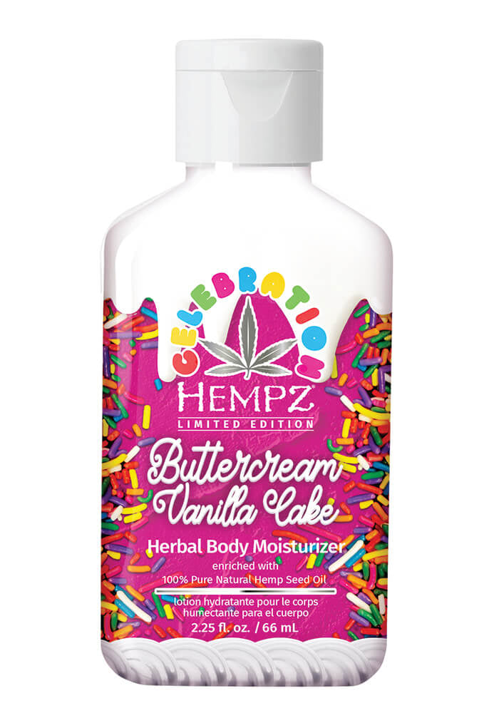 Limited Edition Celebration Buttercream Cake Herbal Body Moisturizer