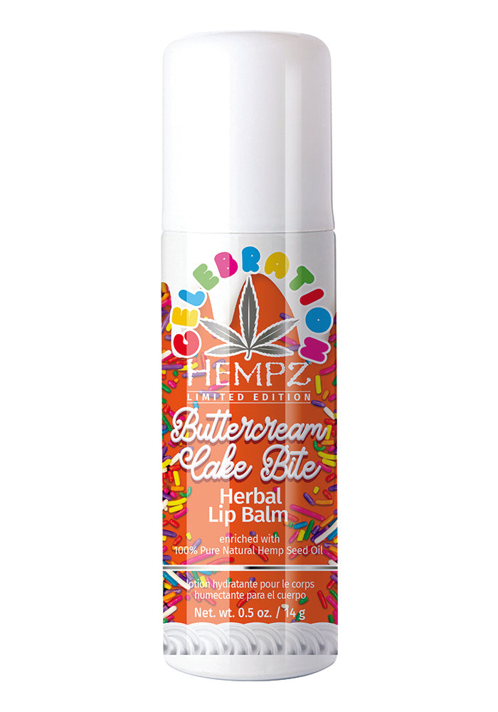 Buttercream Cake Bite Herbal Lip Balm