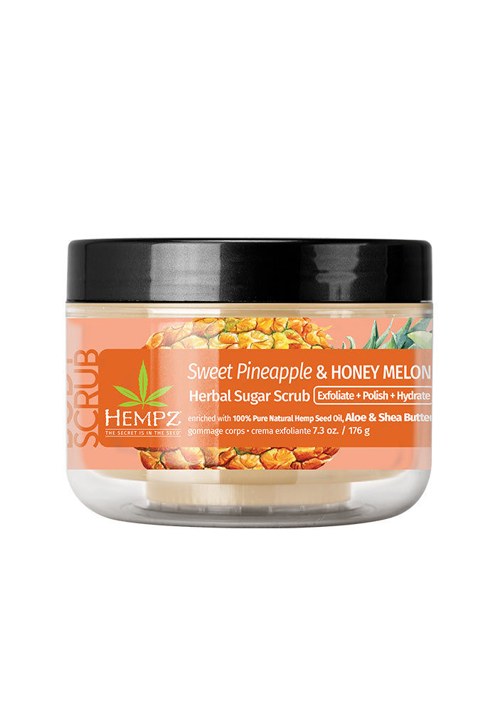 Sweet Pineapple & Honey Melon Herbal Body Scrub