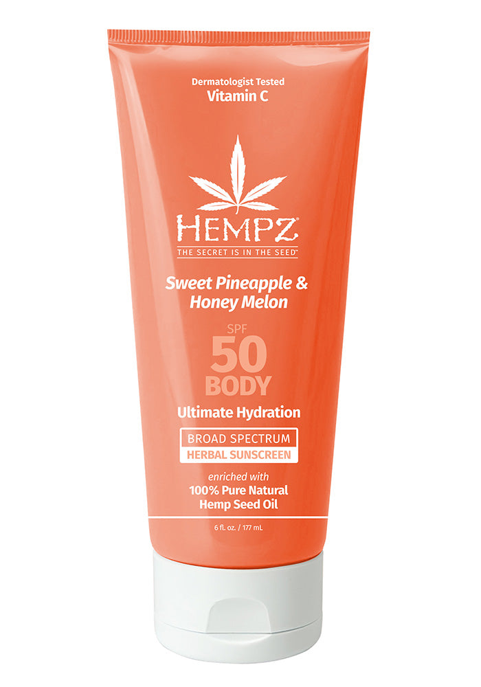 Sweet Pineapple & Honey Melon Herbal Body Sunscreen SPF 50