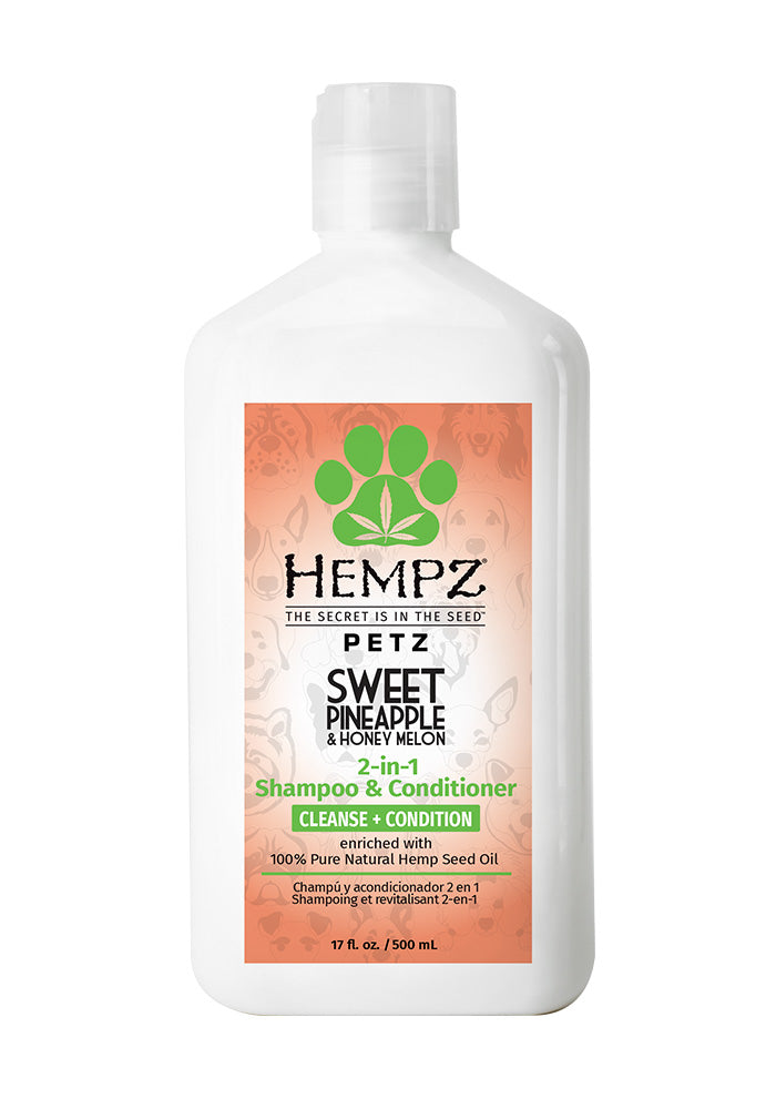 Sweet Pineapple & Honey Melon 2 in 1 Herbal Shampoo & Conditioner
