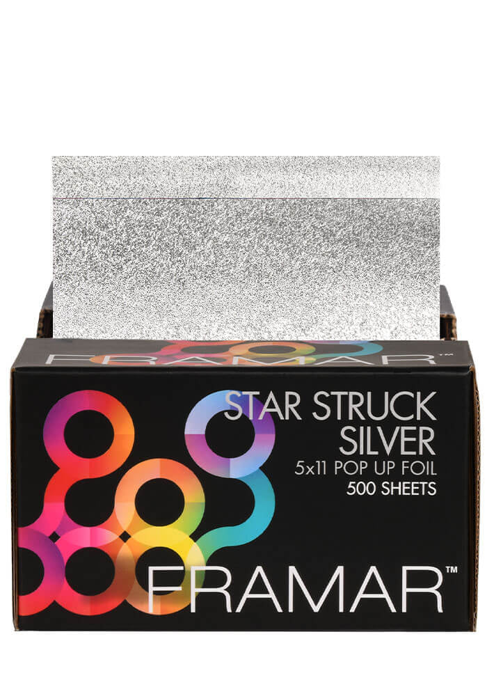5"x11" Star Struck Silver Pop Up Foil
