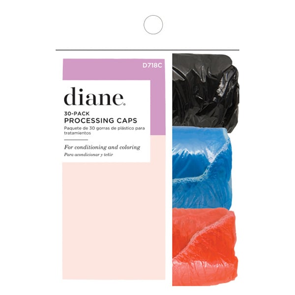 Diane Processing Black/Blue/Red Caps