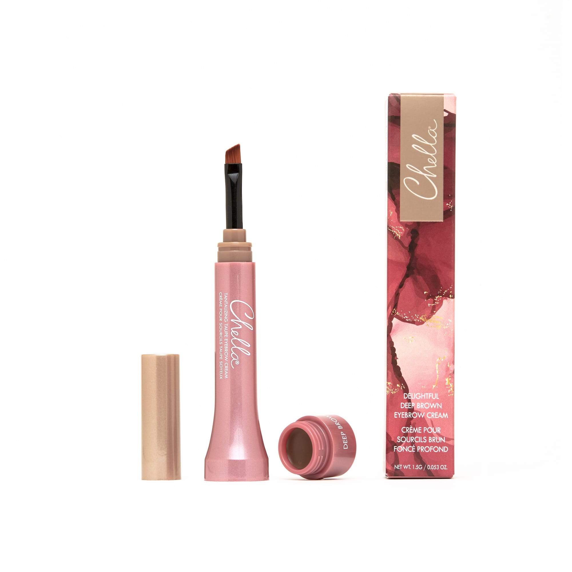 Delightful Deep Brown Eyebrow Cream