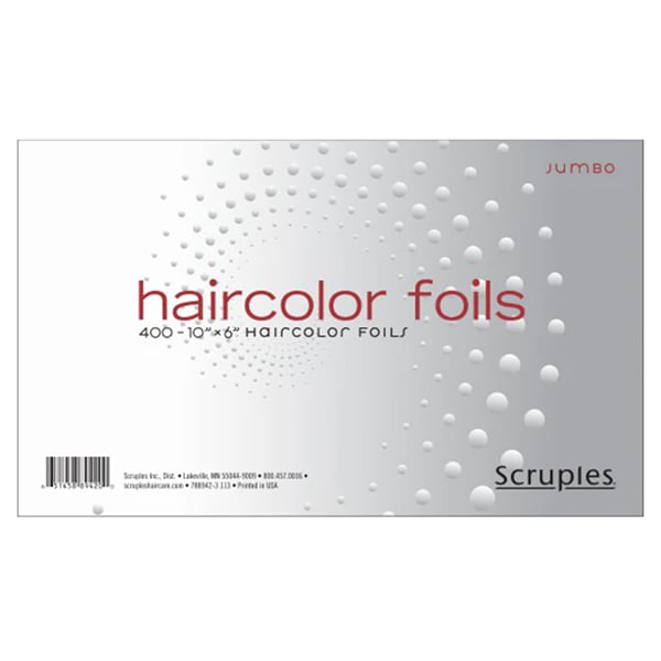 Scruples Haircolor Jumbo Foils 10" x 6"