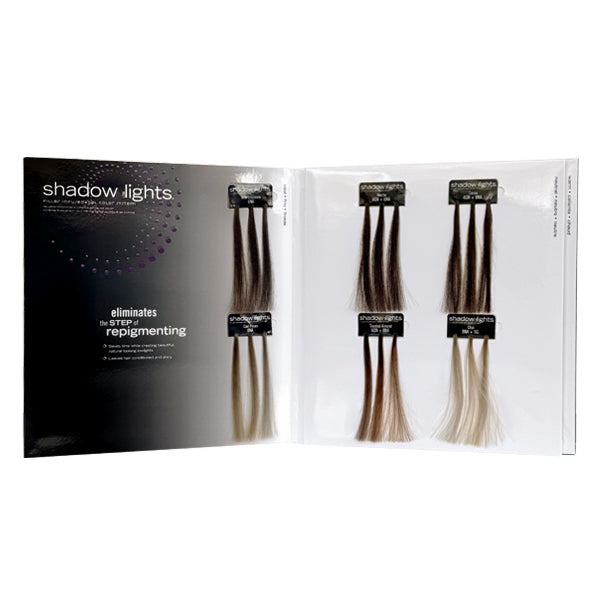 Scruples Shadow Lowlights Filler Infused Gel Color Swatch Book