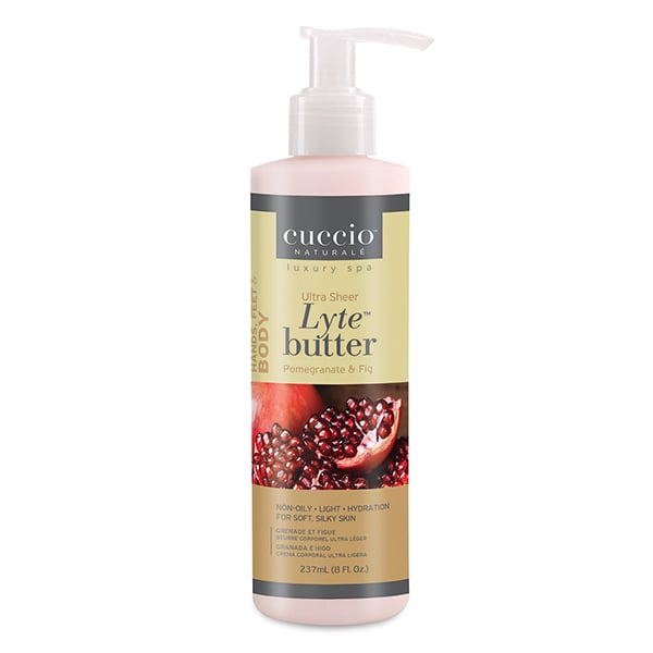 Cuccio Pomegranate & Fig Lyte Ultra Sheer Body Butter