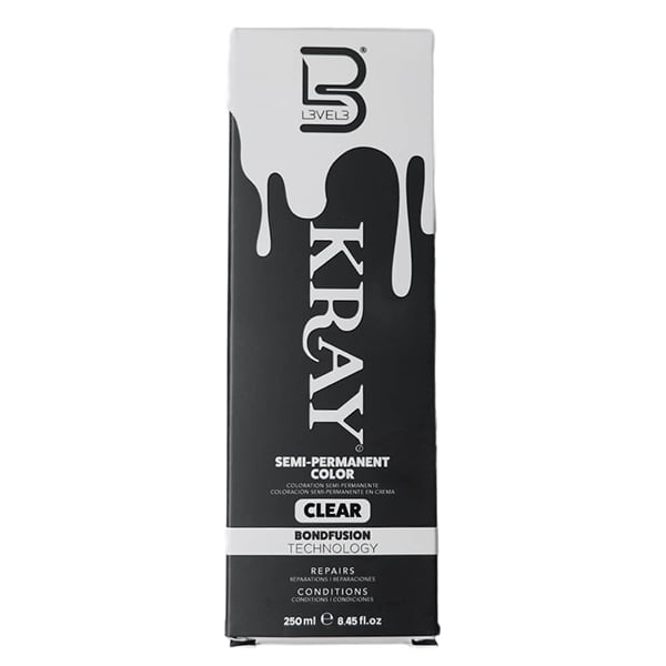 L3VEL3 Kray Semi-Permanent Clear Hair Color,