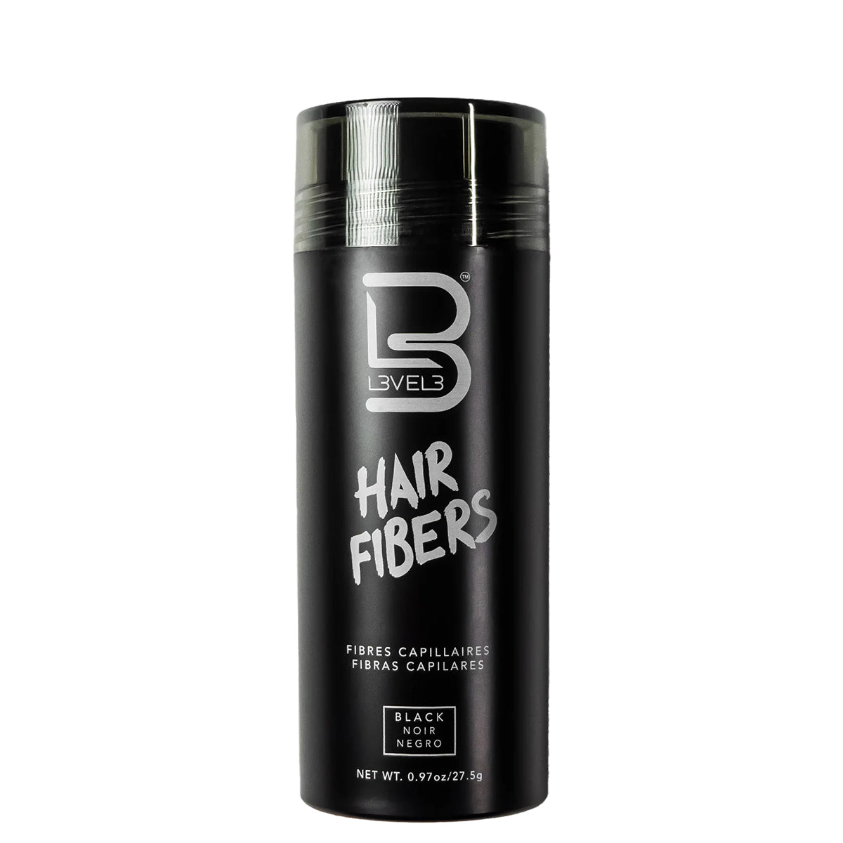 L3VEL3 Black Hair Fibers