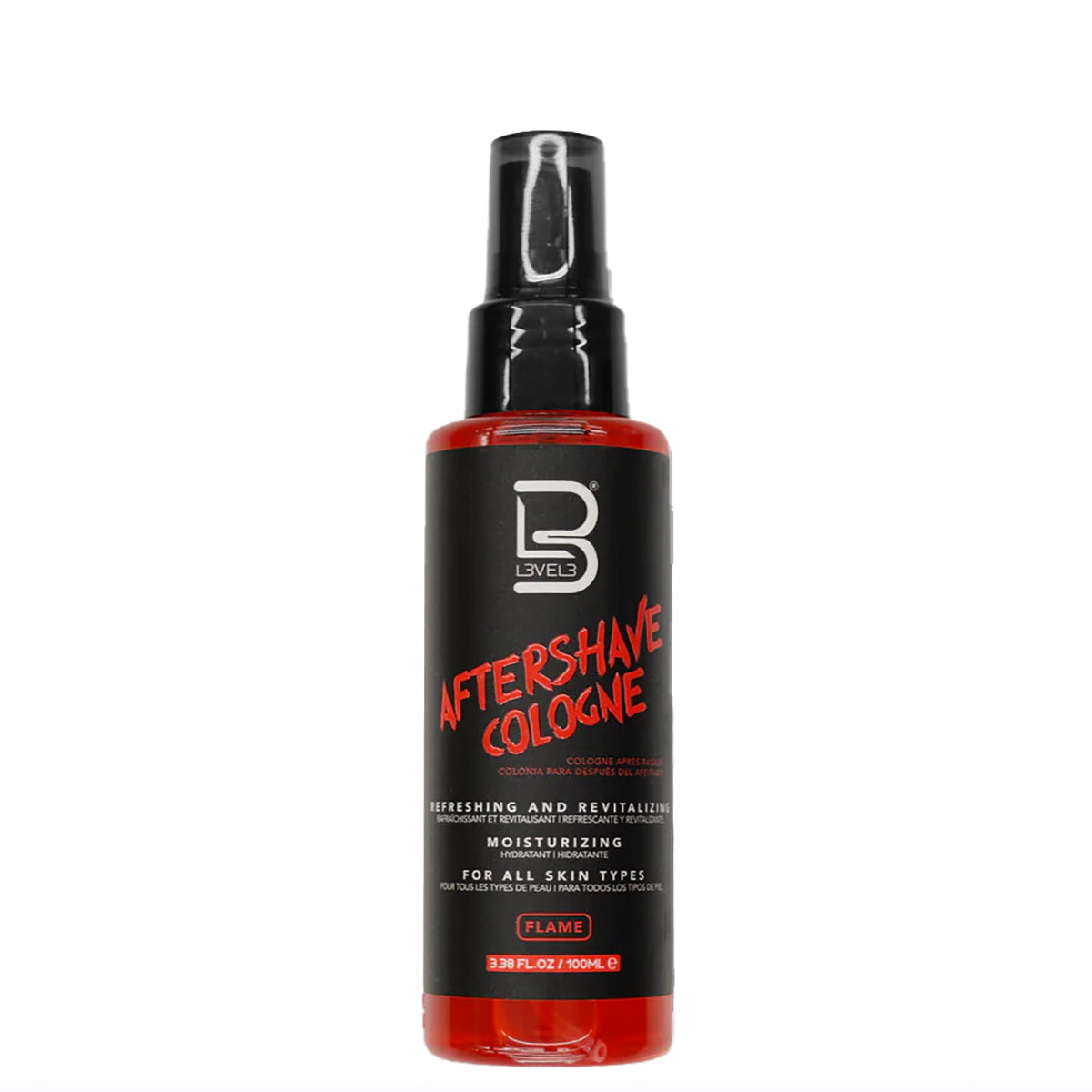 Aftershave Cologne Flame, 3.38 oz