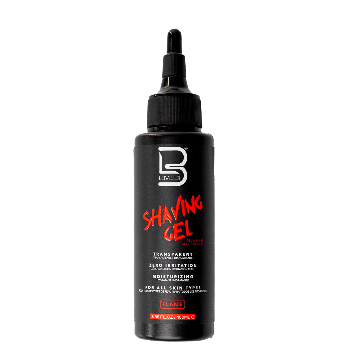 Shaving Gel Flame, 3.38 oz