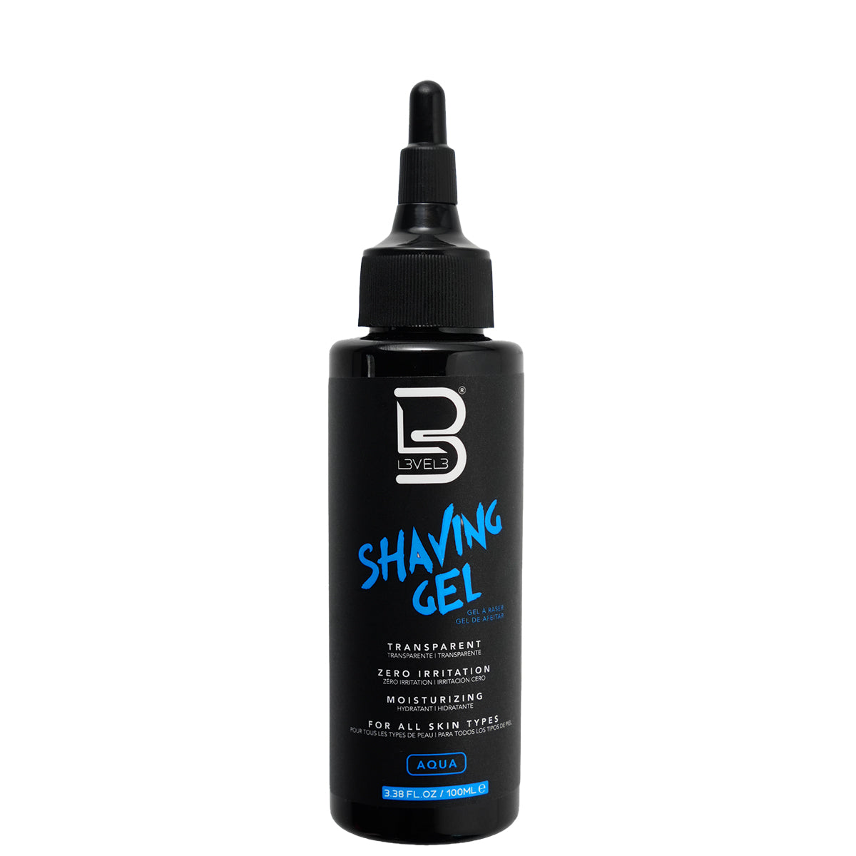 Shaving Gel Aqua, 3.38 oz