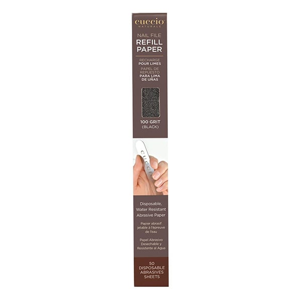 Cuccio Naturale Abrasive Paper Refills, 50 Pack (Manicure)