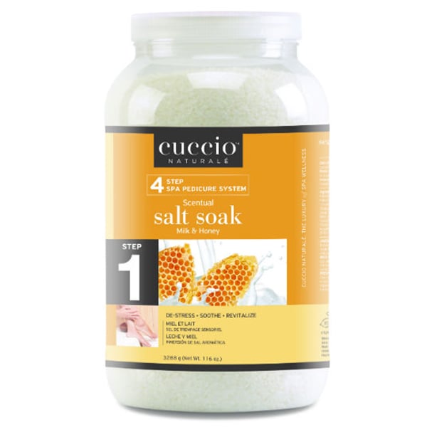 Cuccio Naturale Salt Soak, Gallon (Step 1)