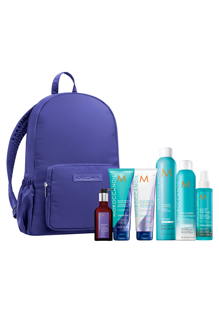 Purple Stylist Backpack