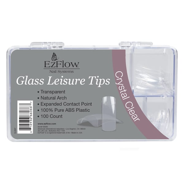 Ez Flow Glass Leisure Crystal Clear Tips