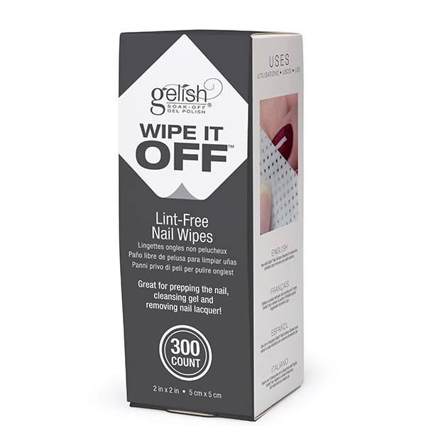 Gelish Wipe It Off Lint Free Nail Wipes