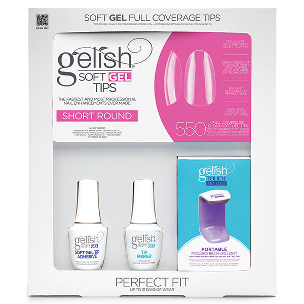 Gelish Soft Gel Kit, 550 Count