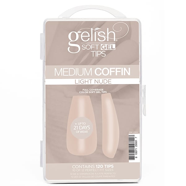 Gelish Soft Gel Nail Tips, 120 Count