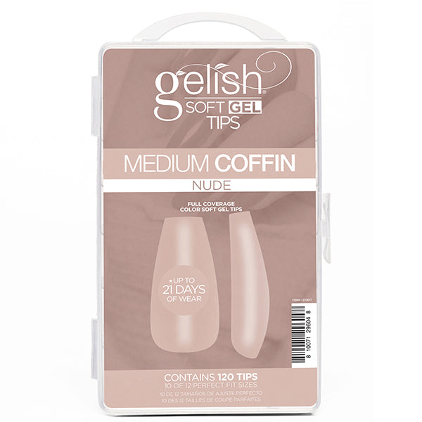 Gelish Soft Gel Nail Tips, 120 Count