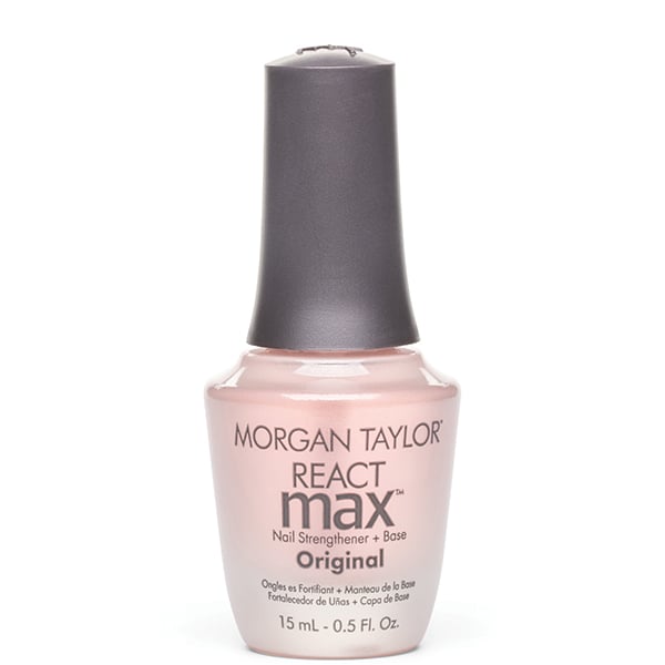 Morgan Taylor Reactmax Original Nail Strengthener + Extended Wear Base Coat .5 oz