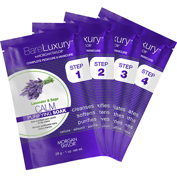 Bare Luxury by Morgan Taylor Manicure/Pedicure Kit, 4 Pack