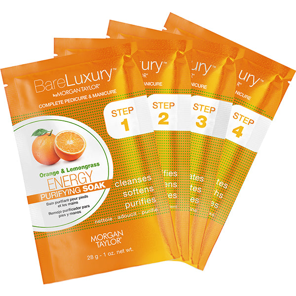 Bare Luxury by Morgan Taylor Manicure/Pedicure Kit, 4 Pack
