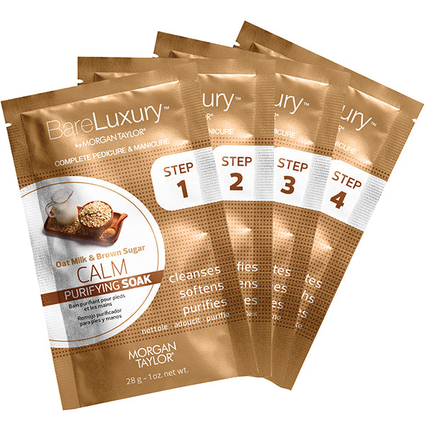 Bare Luxury by Morgan Taylor Manicure/Pedicure Kit, 4 Pack