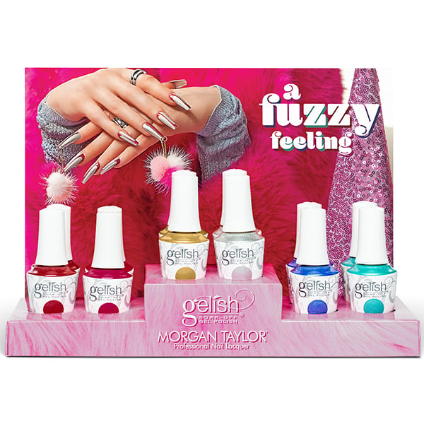 Gelish Soak Off Gel Polish (A Fuzzy Feeling), 12 Piece Display