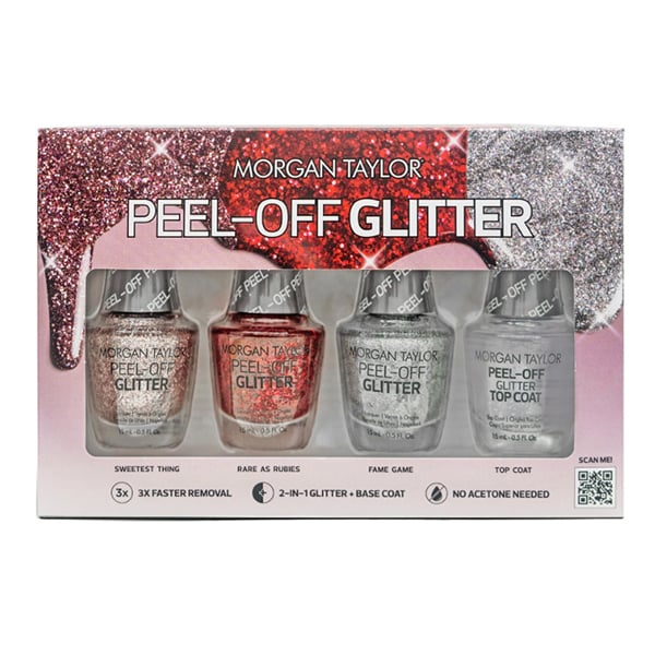 Morgan Taylor Peel-Off Glitter