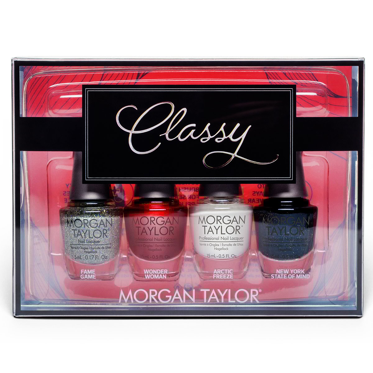 Morgan Taylor Nail Lacquer Mini, 4 Pack (Floral Wonderland)