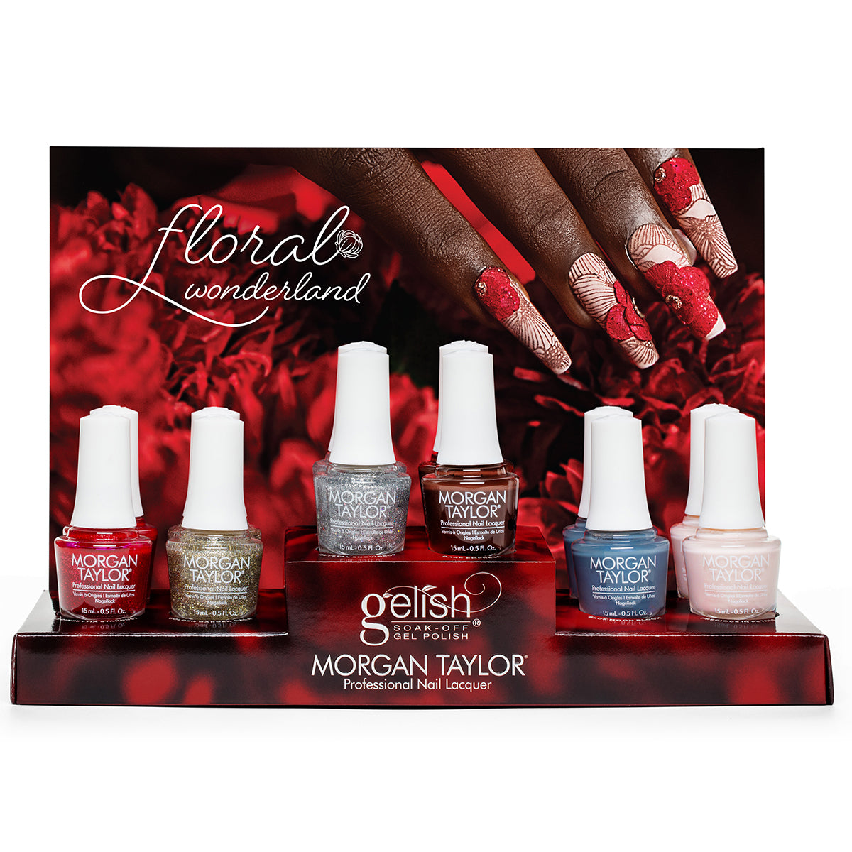 Morgan Taylor Nail Lacquer (Floral Wonderland), 12 Piece Display