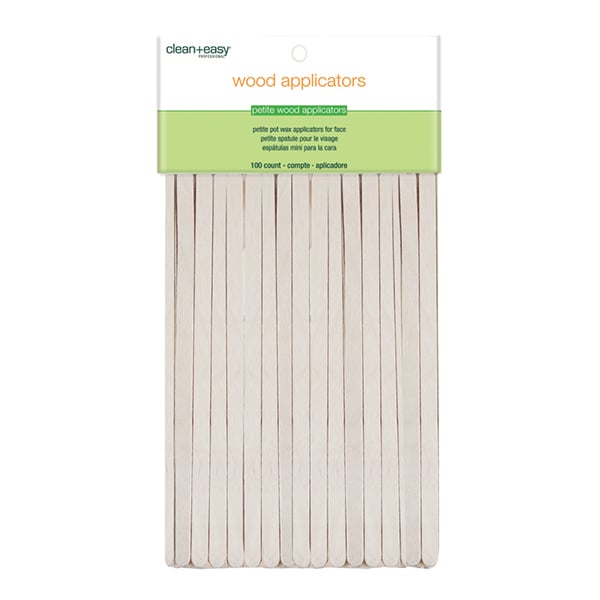 Clean & Easy Petite Wood Applicator Spatulas