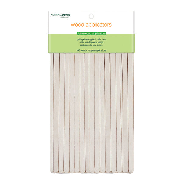Clean & Easy Petite Wood Applicator Spatulas