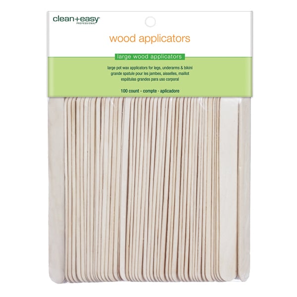 Clean & Easy Large Wood Applicator Spatulas