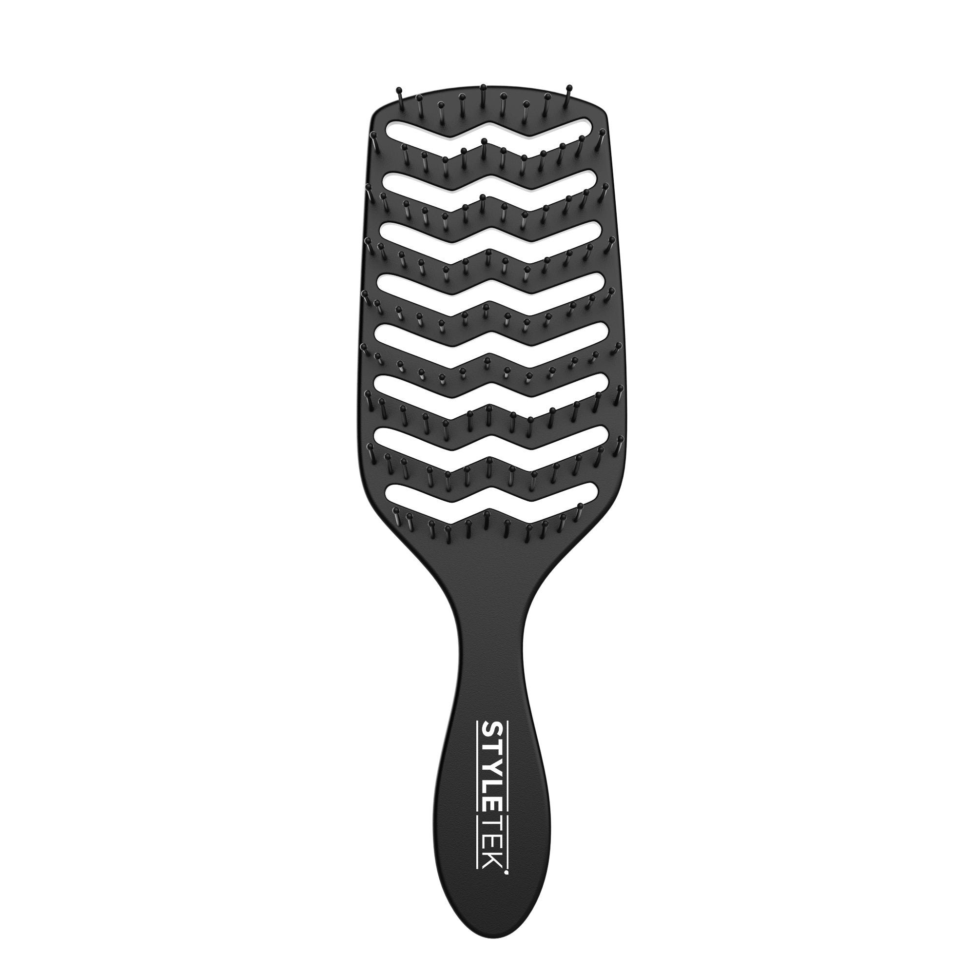 Black Quick Dry Vented Brush