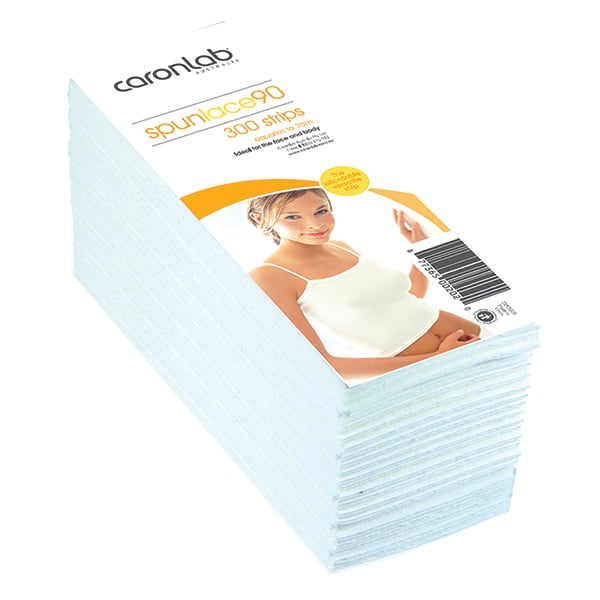 Caronlab Spun Lace 90 Strips - 80 x 225mm White 300 pk