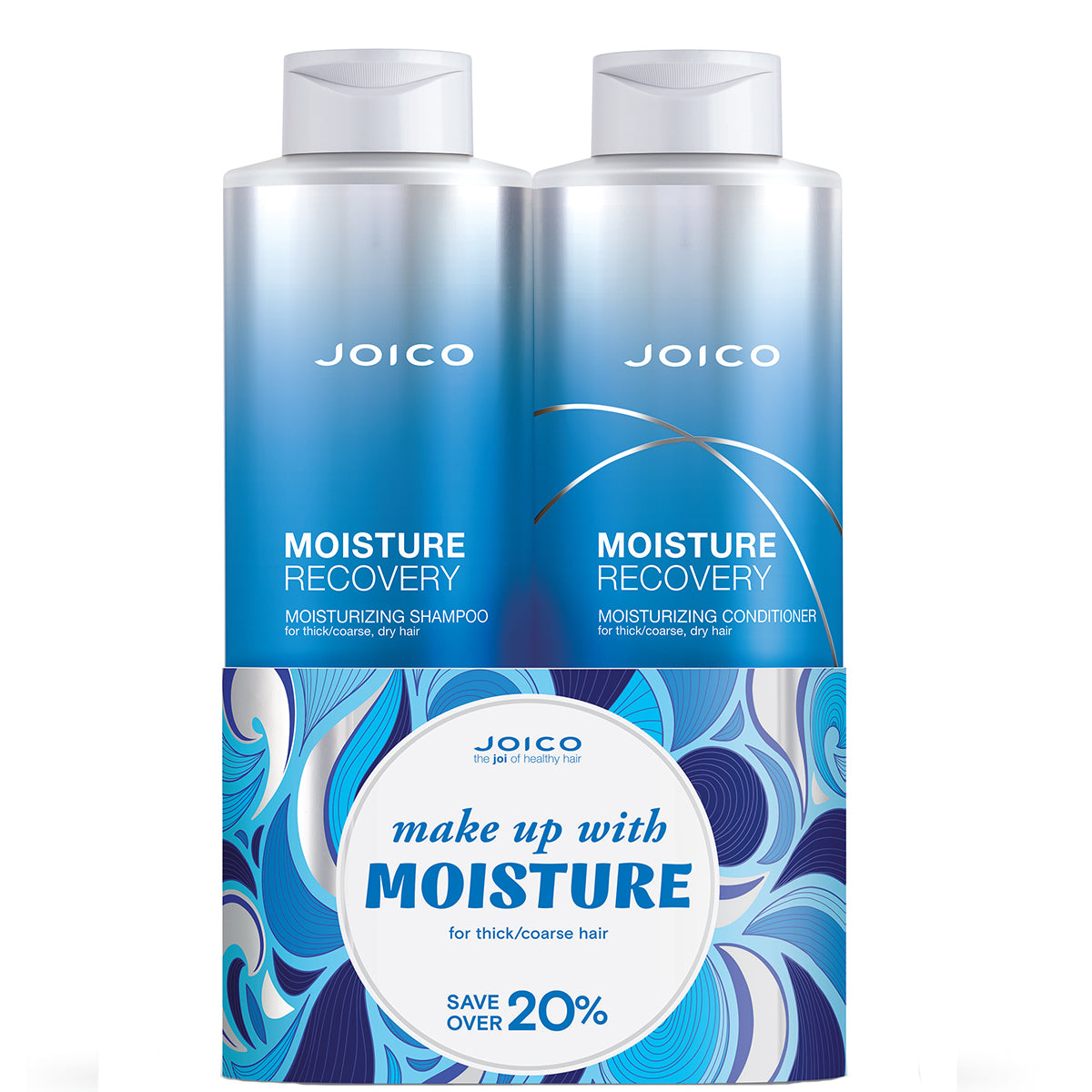 Joico Moisture Recovery Winter Liter Duo