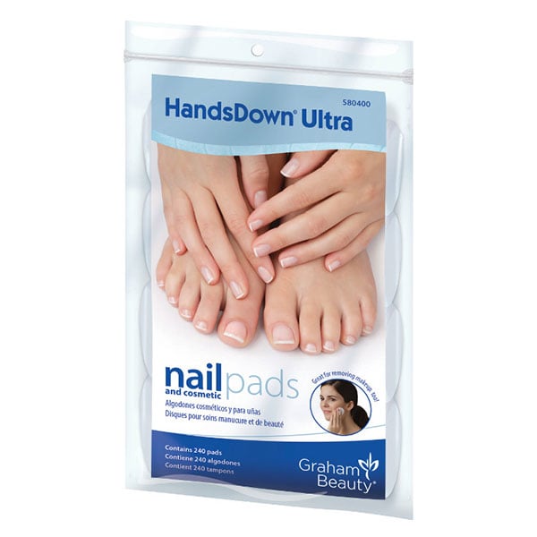 Graham HandsDown Ultra Nail and Cosmetic Pads