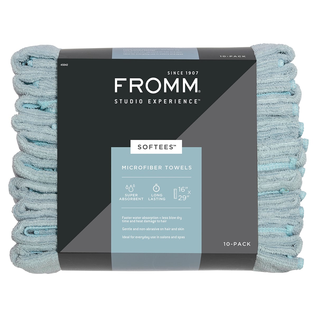 Fromm Studio Experience Softees Microfiber Towels, 10 Pack