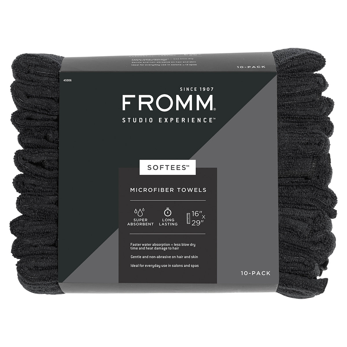 Fromm Studio Experience Softees Microfiber Towels, 10 Pack