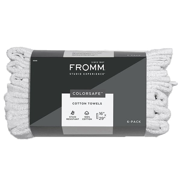 Fromm Studio Experience Color Safe White Towels
