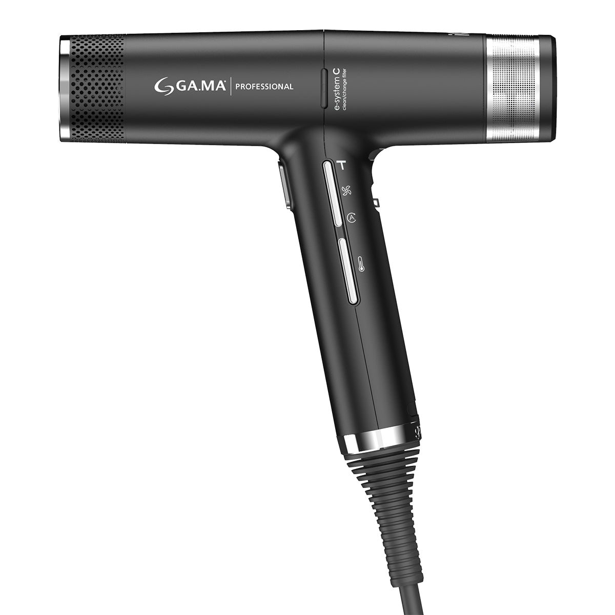 GAMA Professional Black iQ3 Perfetto Hair Dryer