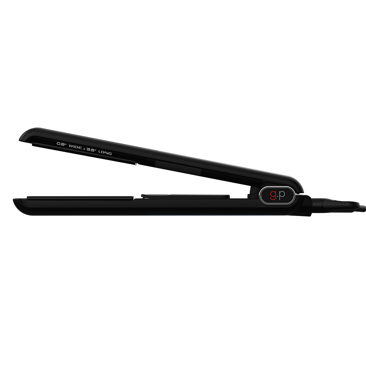 GAMA Professional G-EVO Silk Chrome Titanium Straightener 0.8"