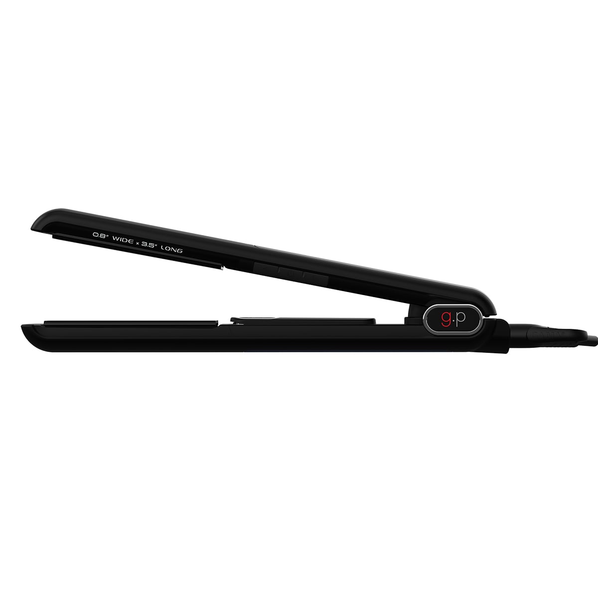 GAMA Professional G-EVO Silk Chrome Titanium Straightener 0.8"