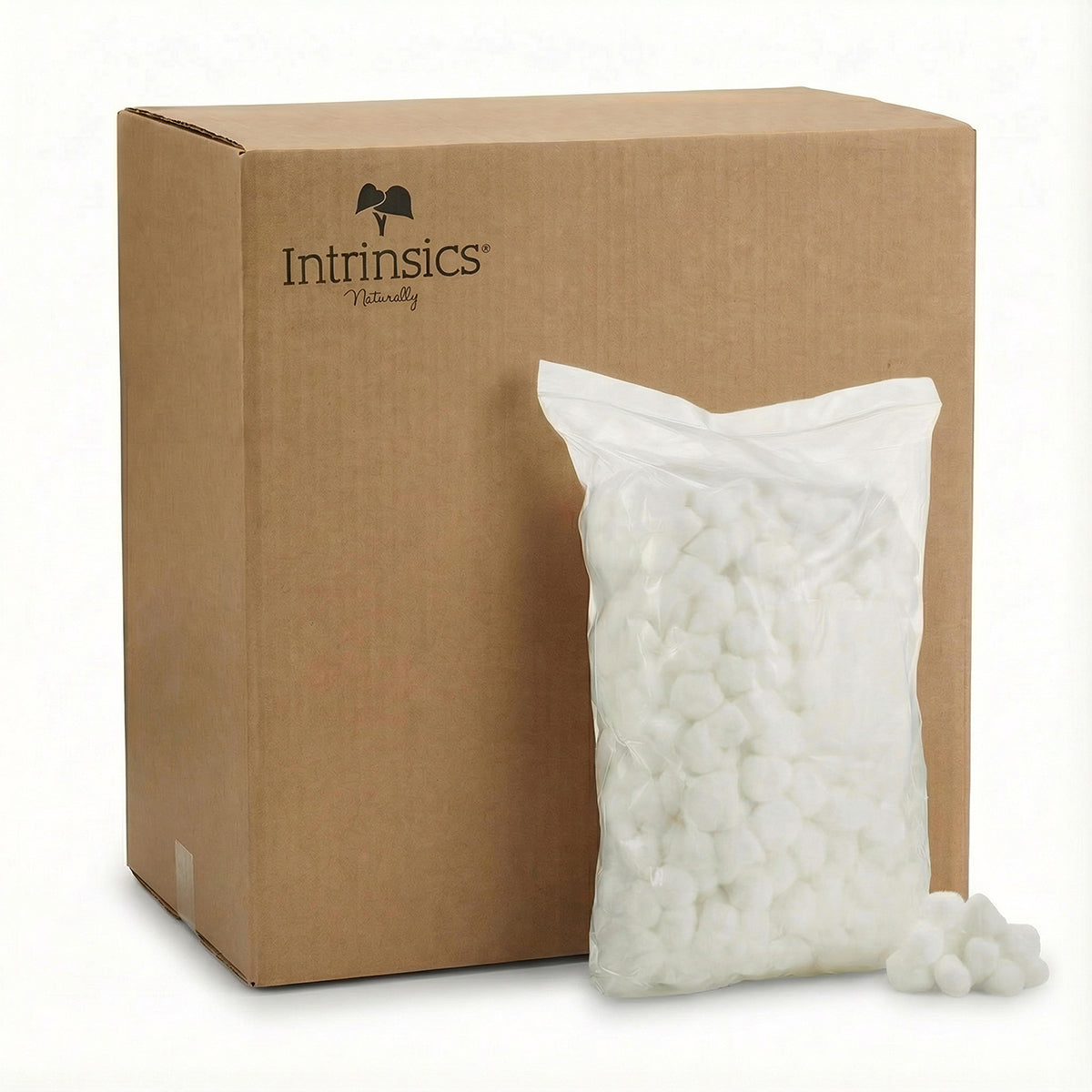 Intrinsics Medium-Size 100% Cotton Balls