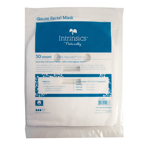 Intrinsics Pre-Cut Gauze Facial Mask